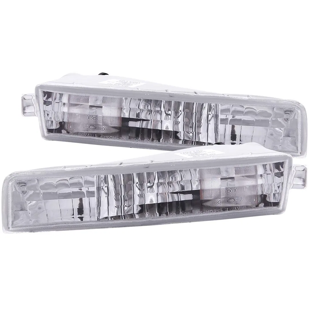 511012 – ANZO Parking/ Turn Signal Light Assembly, Clear Lens With Amber Reflectors Set Of 2